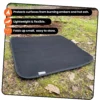 Heat-resistant carbon fiber fire pit mat protecting grass and patio from high temperatures and embers – ideal for camping, backyard fire pits, and BBQs